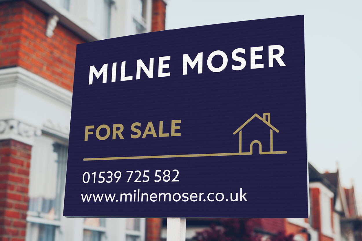 Milne Moser Estate Agents Property Board